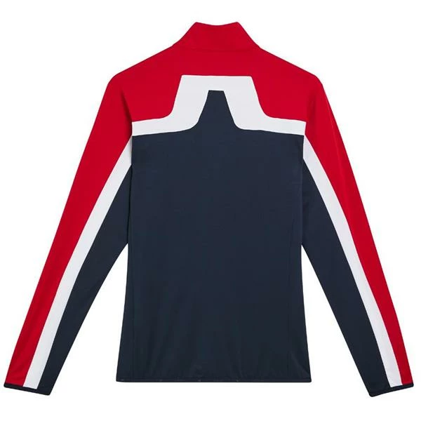 J.Lindeberg Gents Jarvis Mid Layer Barbados Cherry 4 J.Lindeberg Gents Jarvis Mid Layer Barbados Cherry - Image 2