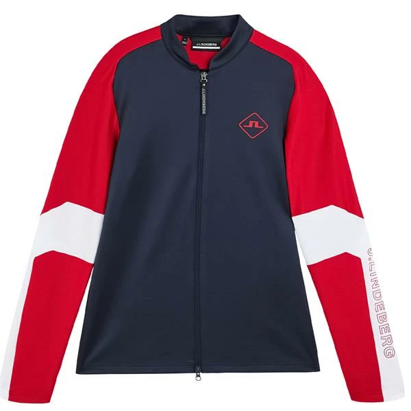 J.Lindeberg Gents Castor Mid Layer Navy 6855 3 J.Lindeberg Gents Castor Mid Layer Navy 6855