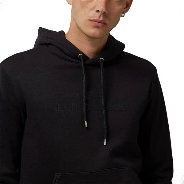 J.Lindeberg Gents Alpha Hooded Top Black 7 J.Lindeberg Gents Alpha Hooded Top Black - Image 5