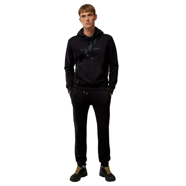 J.Lindeberg Gents Alpha Hooded Top Black 6 J.Lindeberg Gents Alpha Hooded Top Black - Image 4