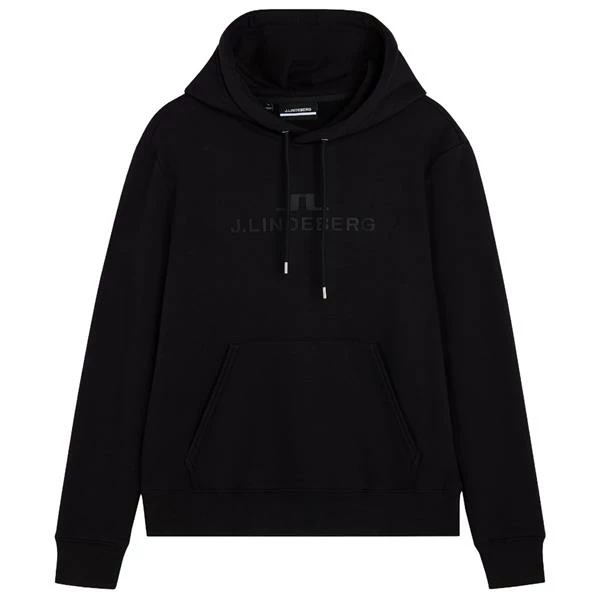 J.Lindeberg Gents Alpha Hooded Top Black 3 J.Lindeberg Gents Alpha Hooded Top Black