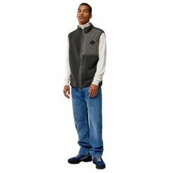 J.Lindeberg Gents Zeke P Mild Layer Vest Volcanic Ash U221 -Cheap Footwear Store P AMJS06985JLINDEBERGVESTVOLCANICASHGENTS 3 L