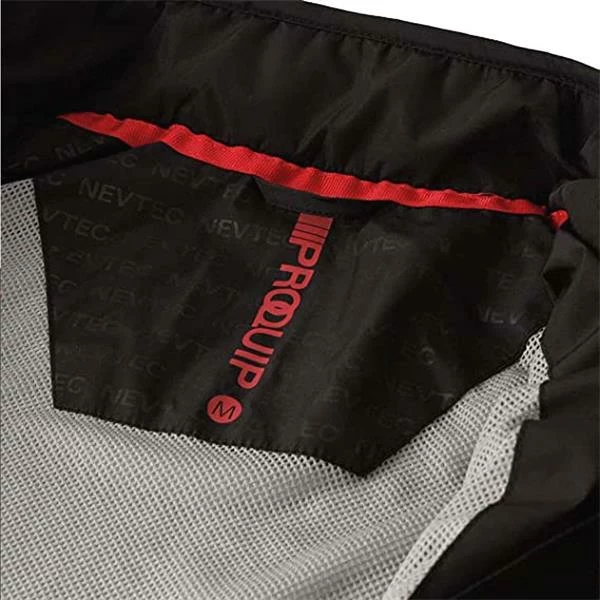 ProQuip Gents Aquatec Waterproof Jacket Black - Red 6 ProQuip Gents Aquatec Waterproof Jacket Black - Red - Image 4