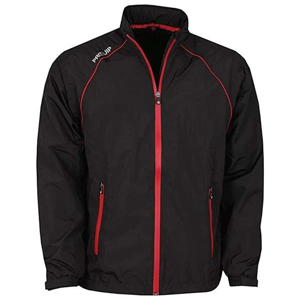 ProQuip Gents Aquatec Waterproof Jacket Black - Red 3 ProQuip Gents Aquatec Waterproof Jacket Black - Red