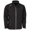 ProQuip Gents Aquatec Waterproof Jacket Black - Grey -Cheap Footwear Store P AQUAWPPROQUIPJACKETBLACKGREYGENTS L