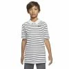 Nike Junior - Boys Dri-Fit Victory Striped Polo Shirt White (100) 1 Nike Junior - Boys Dri-Fit Victory Striped Polo Shirt White (100) -Cheap Footwear Store P BV0405NIKESHIRTWHITEBOYS L