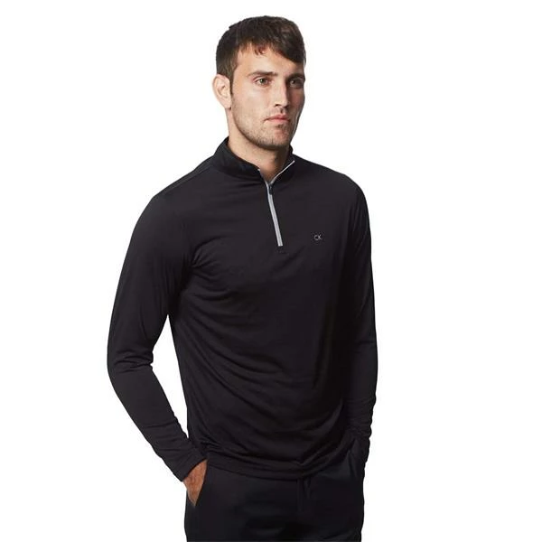 Calvin Klein Golf Gents Harlem ¼ Zip Top Black 7 Calvin Klein Golf Gents Harlem ¼ Zip Top Black - Image 5