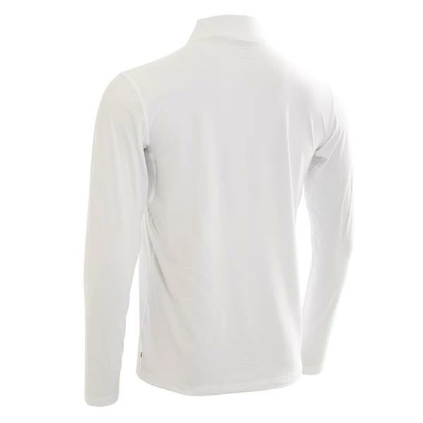 Calvin Klein Golf Gents Newport Premium ½ Zip Top White 4 Calvin Klein Golf Gents Newport Premium ½ Zip Top White - Image 2