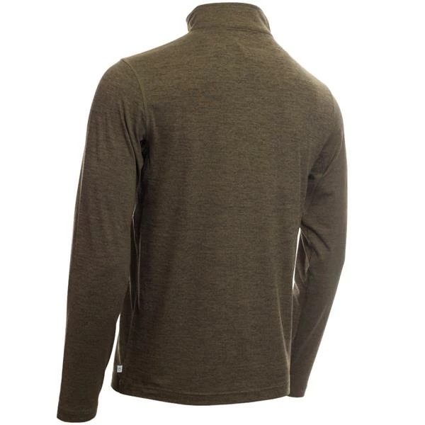 Calvin Klein Golf Gents Newport ½ Zip Top Olive Green - Marl 4 Calvin Klein Golf Gents Newport ½ Zip Top Olive Green - Marl - Image 2