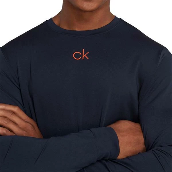 Calvin Klein Golf Gents Baselayer With Printed Chest Navy 8 Calvin Klein Golf Gents Baselayer With Printed Chest Navy - Image 6