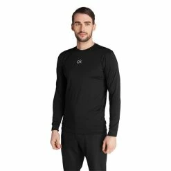 Calvin Klein Golf Gents Baselayer With Printed Chest Black -Cheap Footwear Store P C9465CKGOLFGENTSBASELAYERPRINTEDCHESTBLACK 2 L