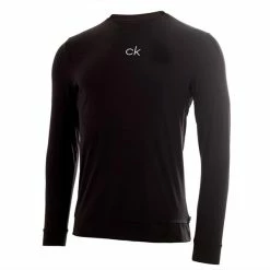 Calvin Klein Golf Gents Baselayer With Printed Chest Black