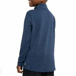Calvin Klein Golf Kids Newport 1/2 Zip Top Navy - Marl -Cheap Footwear Store P C9468CKGOLFKIDSNEWPORTHALFZIPTOPNAVYMARL 1 L