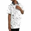 Calvin Klein Golf Kids Cracked Print Polo White -Cheap Footwear Store P C9542CKGOLFKIDSCRACKEDPRINTPOLOWHITE 1 L