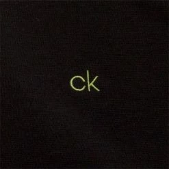 Calvin Klein Golf Gents Monaco Sweater Black - Lime -Cheap Footwear Store P C9557CKGOLFGENTSMONACOSWEATERBLACKLIME 3 L