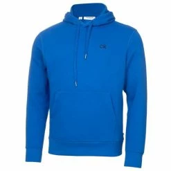 Calvin Klein Golf Gents Planet Performance Fleece Hoodie Nautical Blue
