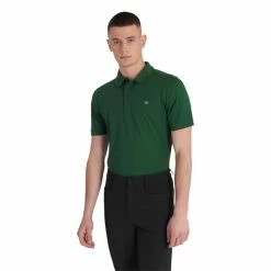 Calvin Klein Golf Gents Planet Polo Shirt Bottle Green -Cheap Footwear Store P C9579CALVINKLEINSHIRTBOTTLEGREENGENTS 2 L