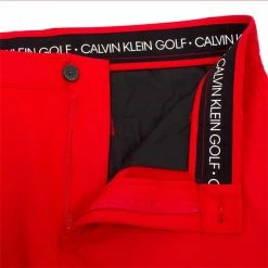 Calvin Klein Golf Gents Regular Fit Bullet Stretch Shorts Power Red -Cheap Footwear Store P C9585CLAVINKLEINSHORTSPOWERREDGENTS 4 L