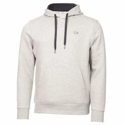 Calvin Klein Golf Gents Nature Hoodie Silver Marl