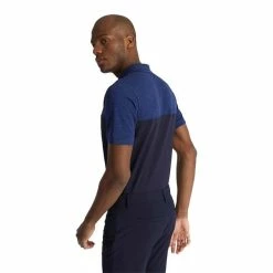 Calvin Klein Golf Gents Colour Block Polo Shirt Cobalt - Navy -Cheap Footwear Store P C9690CALVINKLEINSHIRTCOBALTNAVYGENTS 3 L