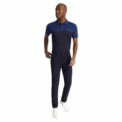 Calvin Klein Golf Gents Colour Block Polo Shirt Cobalt - Navy -Cheap Footwear Store P C9690CALVINKLEINSHIRTCOBALTNAVYGENTS 4 L