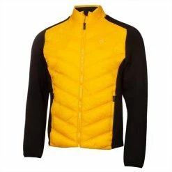 Calvin Klein Golf Gents Frontera Hybrid Jacket Mustard -Cheap Footwear Store P C9832CALVINKLEINJACKETMUSTARDGENTS 5 L