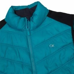 Calvin Klein Golf Gents Frontera Hybrid Gilet Carribean -Cheap Footwear Store P C9833CALVINKLEINGILETCARRIBEANGENTS 2 L