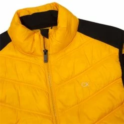 Calvin Klein Golf Gents Frontera Hybrid Gilet Mustard -Cheap Footwear Store P C9833CALVINKLEINGILETMUSTARDGENTS 2 L