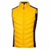 Calvin Klein Golf Gents Frontera Hybrid Gilet Mustard