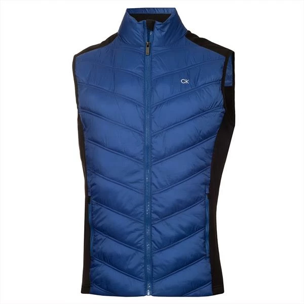 Calvin Klein Golf Gents Frontera Hybrid Gilet Royal 3 Calvin Klein Golf Gents Frontera Hybrid Gilet Royal