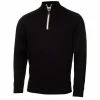 Calvin Klein Golf Gents Tipped Lined Sweater Black Silver 1 Calvin Klein Golf Gents Tipped Lined Sweater Black Silver -Cheap Footwear Store P C9838CALVINKLEINSWEATERBLACKSILVERGENTS L