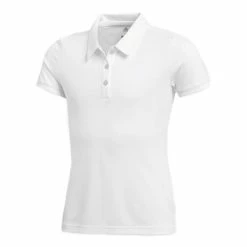 ADIDAS Junior Girls Tournament Polo Shirt White