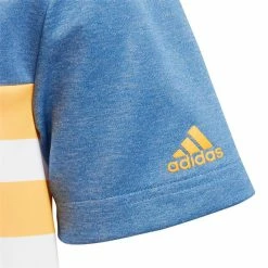 ADIDAS Junior - Boys 3-Stripe Polo Shirt Real Gold -Cheap Footwear Store P CE3162REALGOLDJUNIOR 2 L