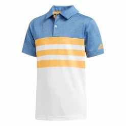 ADIDAS Junior - Boys 3-Stripe Polo Shirt Real Gold