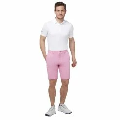 Callaway Gents Lightweight Tech Shorts Pink Sunset (676) -Cheap Footwear Store P CGBFA0P8CALLAWAYSHORTSPINKSUNSET676GENTS 2 L