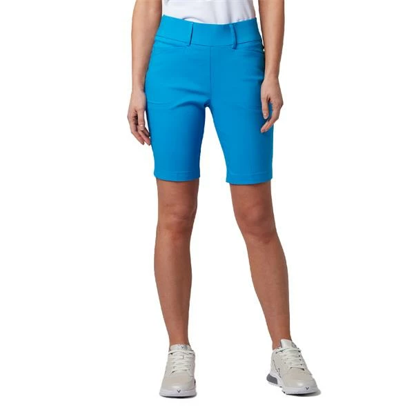 Callaway Ladies Pull On 9.5" Short Blue Sea Star (476) 3 Callaway Ladies Pull On 9.5" Short Blue Sea Star (476)