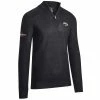 Callaway Gents ¼ Zip Blended Merino Sweater Black Ink (019)