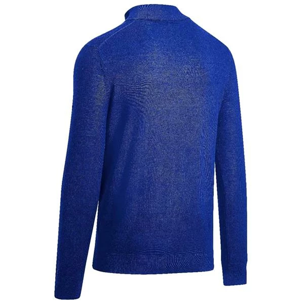 Callaway Gents ¼ Zip Blended Merino Sweater Mazarine Blue (496) 4 Callaway Gents ¼ Zip Blended Merino Sweater Mazarine Blue (496) - Image 2