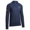Callaway Gents ¼ Zip Blended Merino Sweater Navy Blue (410) -Cheap Footwear Store P CGGF80M1CALLAWAYSWEATERNAVY410GENTS L