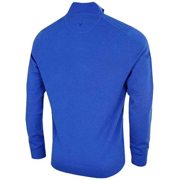 Callaway Gents Long Sleeve ¼ Zip Merino Sweater Blue (402) 4 Callaway Gents Long Sleeve ¼ Zip Merino Sweater Blue (402) - Image 2
