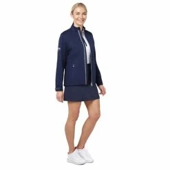 Callaway Ladies Wind And Water Resistant Jacket Peacoat (410) -Cheap Footwear Store P CGJFA0J3CALLAWAYJACKETPEACOAT410LADIES 2 L