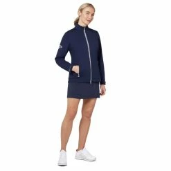 Callaway Ladies Wind And Water Resistant Jacket Peacoat (410) -Cheap Footwear Store P CGJFA0J3CALLAWAYJACKETPEACOAT410LADIES 4 L