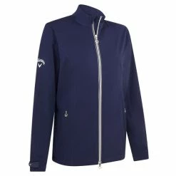 Callaway Ladies Wind And Water Resistant Jacket Peacoat (410)
