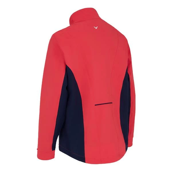 Callaway Ladies Colorblock 4.0 Waterproof Jacket Geranium (692) 4 Callaway Ladies Colorblock 4.0 Waterproof Jacket Geranium (692) - Image 2