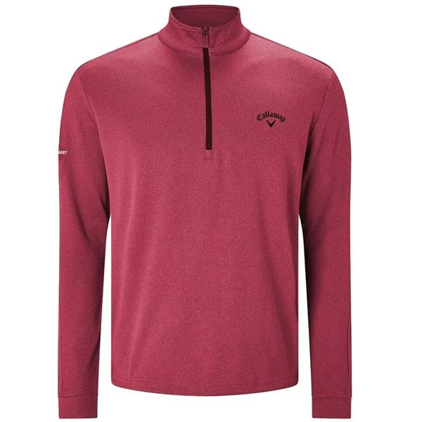 Callaway Junior - Boys Full Zip Waffle Top Rasp Sorbet Heather (671) 3 Callaway Junior - Boys Full Zip Waffle Top Rasp Sorbet Heather (671)