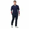 Callaway Gents ¼ Zip Colourblock Chillout Peacoat (410) -Cheap Footwear Store P CGJSC0C8CALLAWAYJACKETPEACOAT410GENTS L