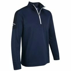 Callaway Kids ¼ Zip Fleece Peacoat (410)