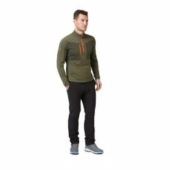 Callaway Gents Aquapel ½ Zip Pullover Black Lichen - Tigerlily (395) -Cheap Footwear Store P CGKFC004CALLAWAYPULLOVERBLACKLICHEN395GENTS 2 L