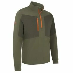 Callaway Gents Aquapel ½ Zip Pullover Black Lichen - Tigerlily (395)