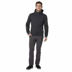 Callaway Gents Aquapel Thermal Hoodie Black Heather (003) -Cheap Footwear Store P CGKFC005CALLAWAYHOODIEBLACKHEATHER003GENTS 2 L